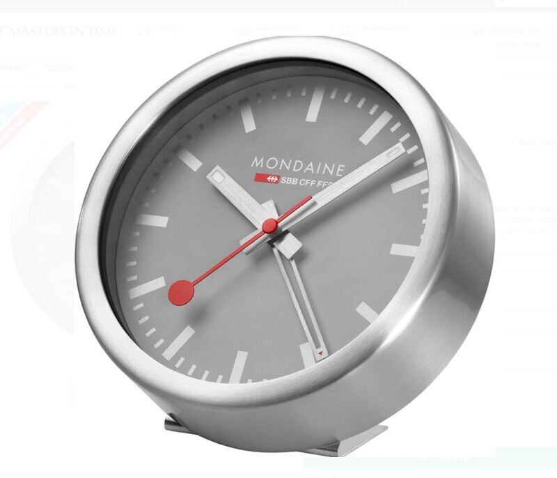 Mondaine Wecker Ø12,5cm