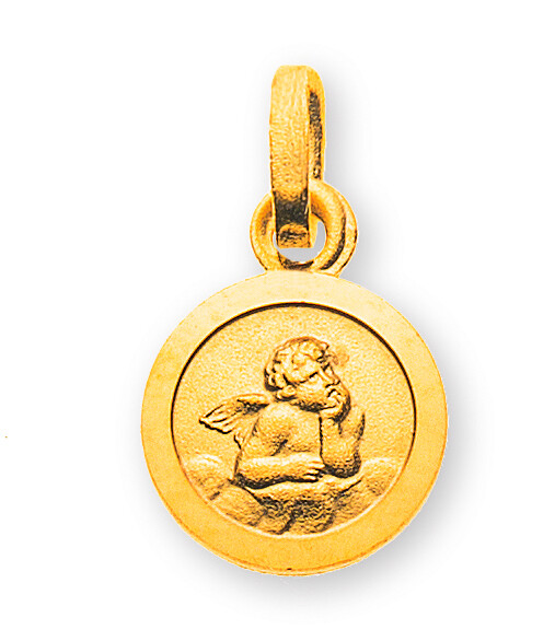 Anhänger SCHUTZENGEL Gelbgold 750