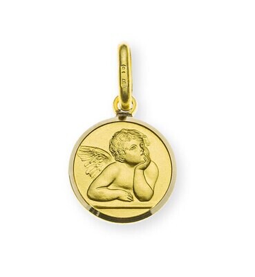 Anhänger SCHUTZENGEL Gelbgold 750