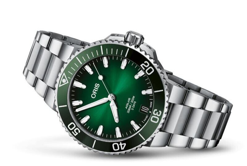 Oris Aquis Date Calibre 400 Grün Ø 41.5mm Oris Aquis Date Calibre 400 Grün Ø 41.5mm