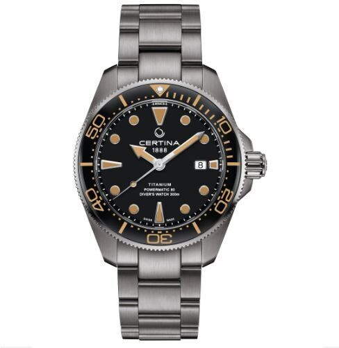 Certina DS Action Diver 43mm Powermatic 80 Titanium