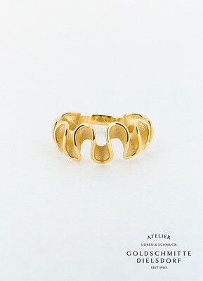 Damenring Gelbgold 750