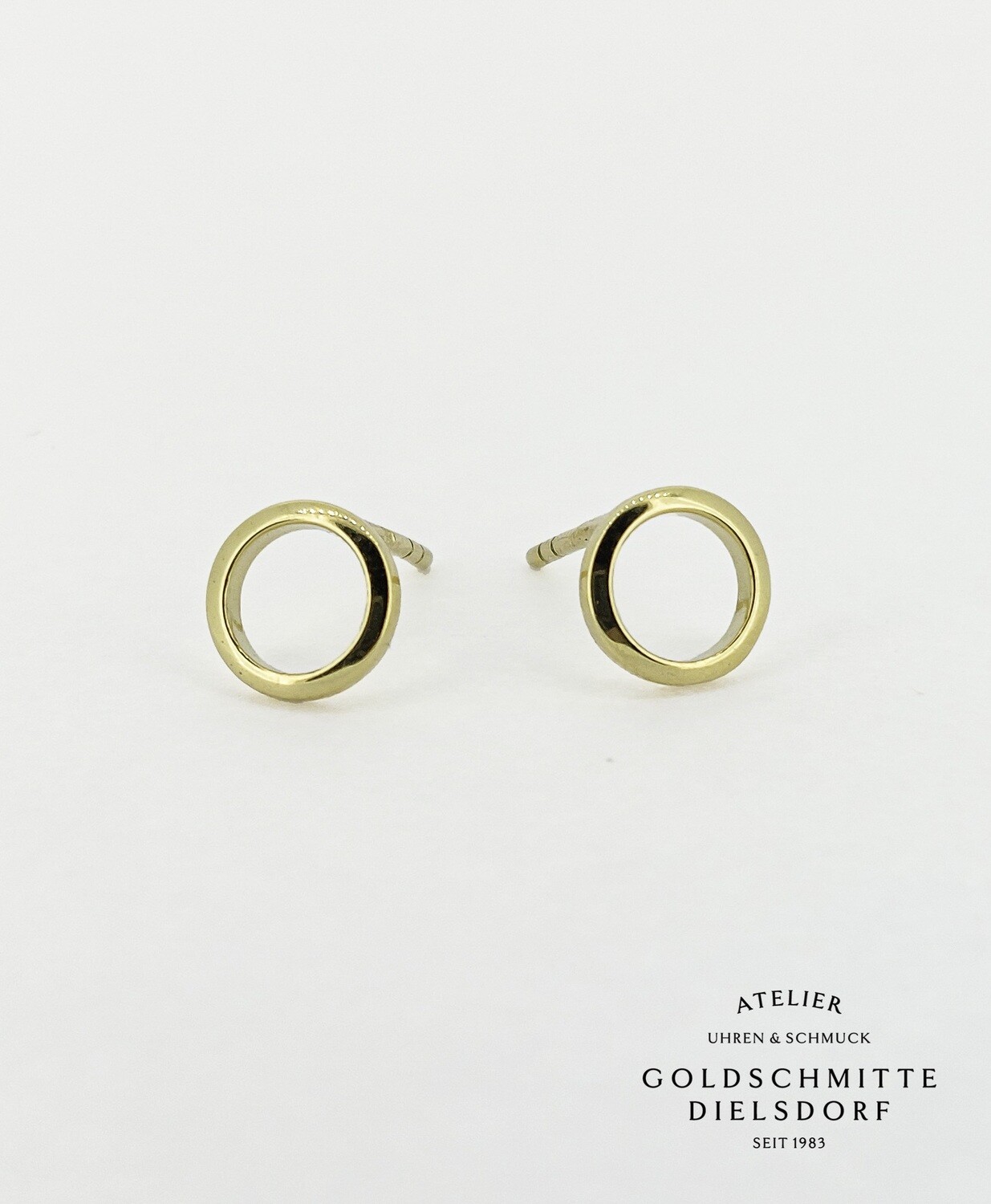 Ohrstecker Gelbgold 750