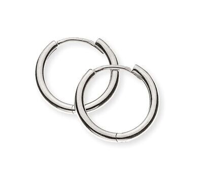 Creolen Weissgold 750