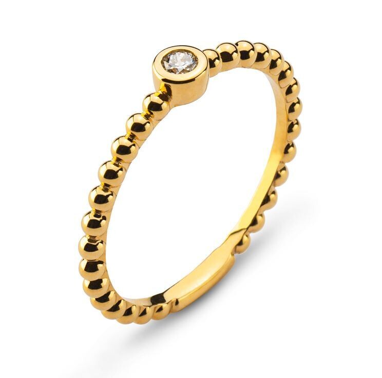 Solitär Ring Gelbgold 750 Solitär Ring Gelbgold 750