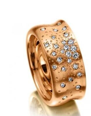 Damenring "Sternenhimmel" RG750 mit 29 Brillanten