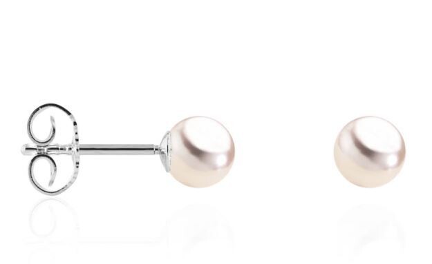 Perlohrstecker Akoya - Perlen Weissgold 750