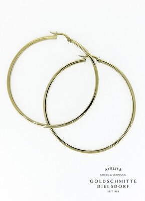 Creolen Gelbgold 750 Ø50mm