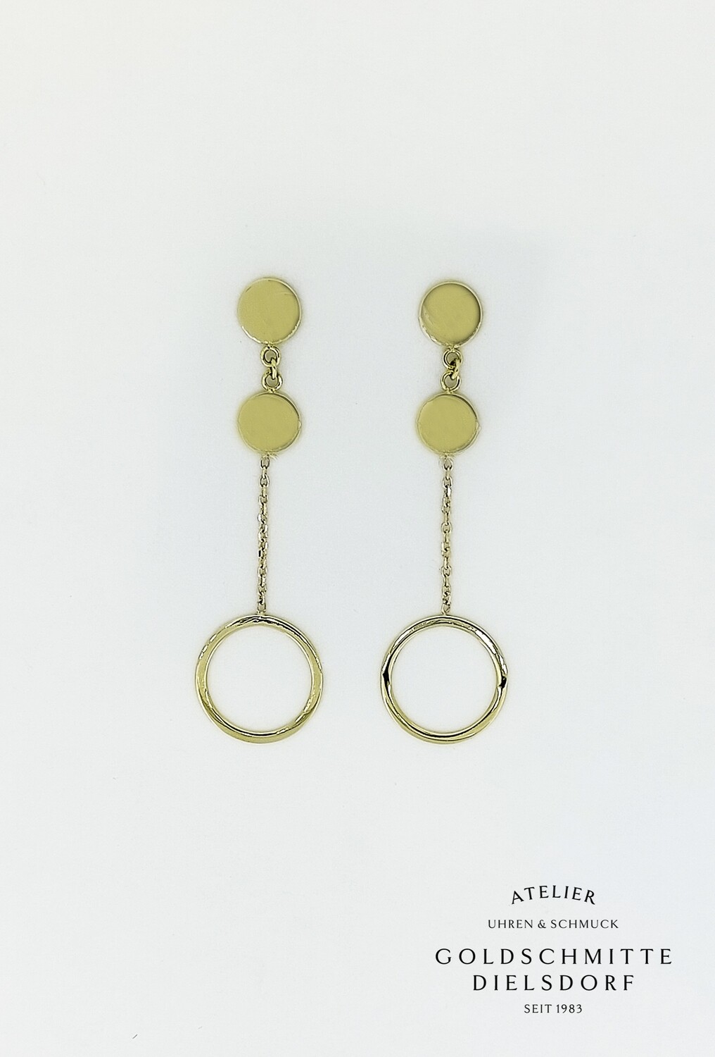 Ohrhänger Gelbgold 750