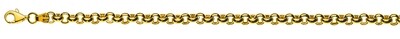 Armband Erbsenmuster Gelbgold 750