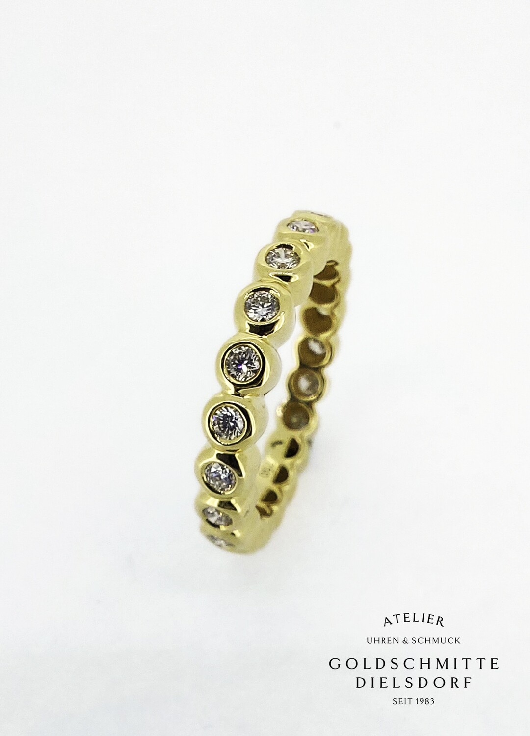 Alliance Gelbgold 750 mit 21 Brillanten