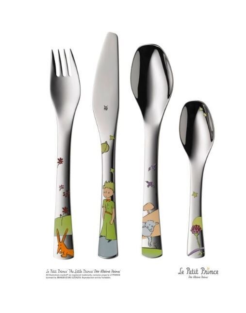 Der kleine Prinz 4 - teilig Kinderbesteck WMF