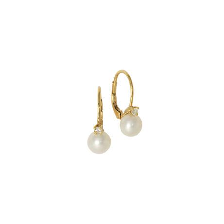 Akoya - Perlohrhänger Gelbgold 750 Akoya - Perlohrhänger Gelbgold 750
