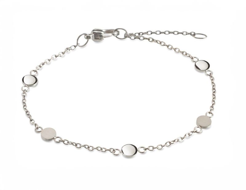 Titan Armband mit runden Zwischenelementen