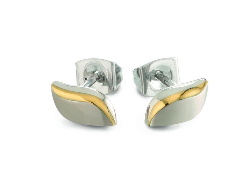 Titan Ohrstecker goldplattiert