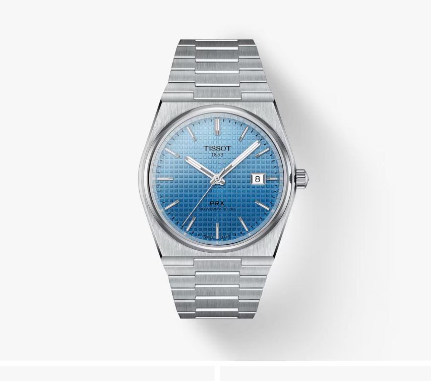 Tissot PRX Ø40 Powermatic 80 hellblau Tissot PRX Ø40 Powermatic 80 hellblau