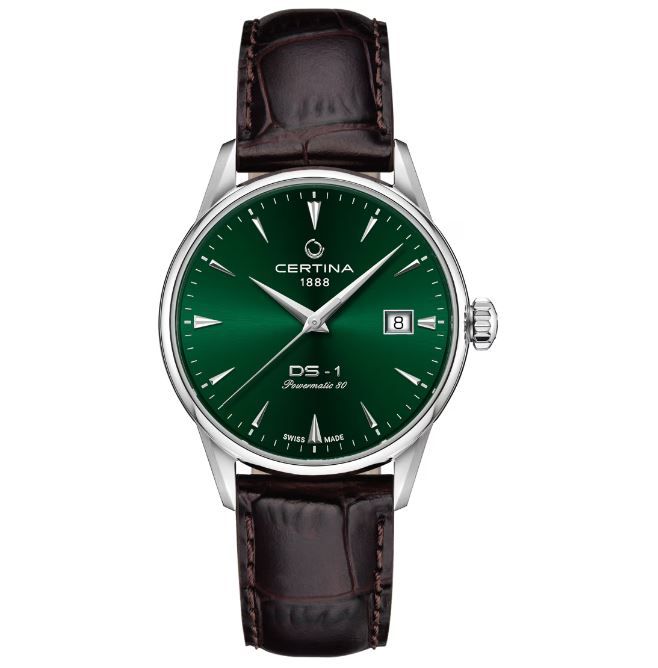 Certina DS-1 Powermatic 80 38mm Grün