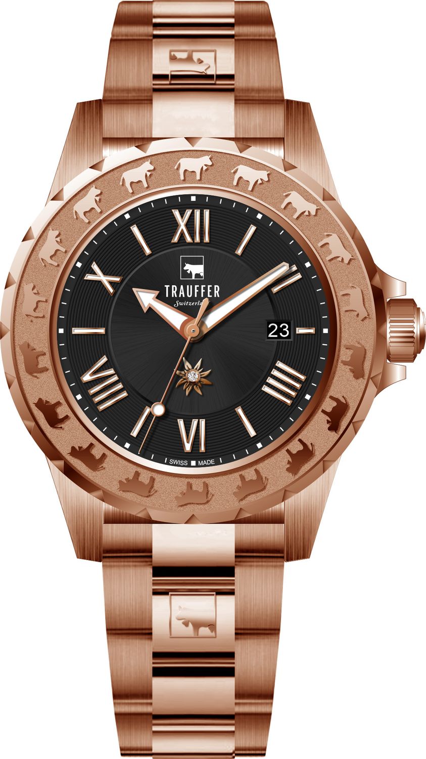 Trauffer Alpenaufzug Damen rosé