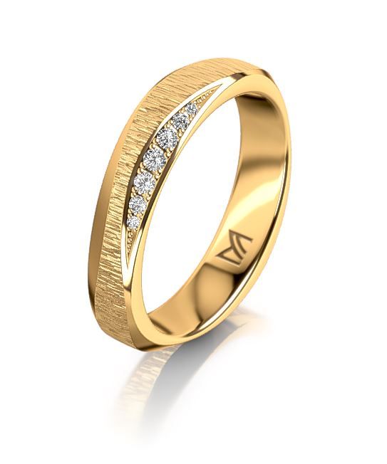 Trauring MEISTER INDIVIDUALS Gelbgold 750