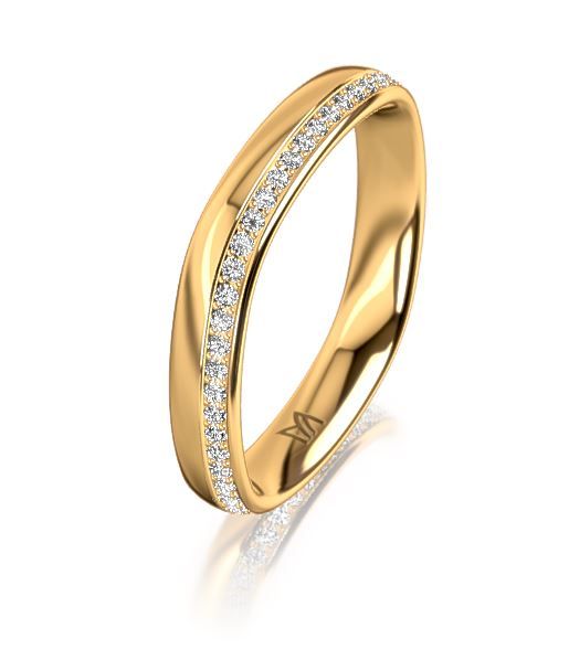 Trauring MEISTER CLASSIC Gelbgold 750