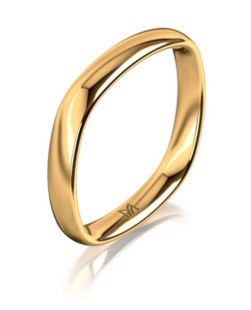 Trauring MEISTER CLASSIC Gelbgold 750