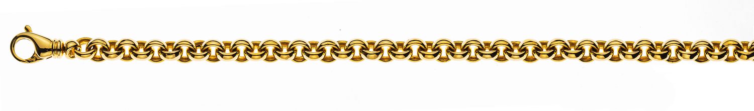 Armband Erbsenmuster Gelbgold 750