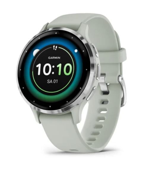 Garmin Venu 3S Smartwatch Salbeigrau / Silber