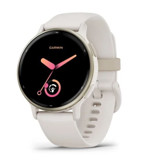 Garmin vívoactive 5 Smartwatch Elfenbein / Cremegold