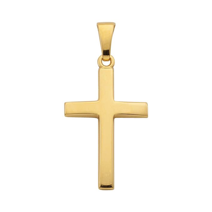 Anhänger KREUZ Gelbgold 750