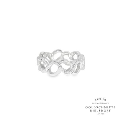 Damenring Weissgold 750