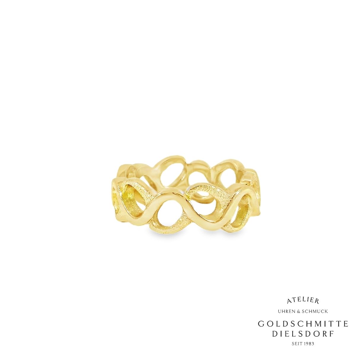 Damenring Gelbgold 750