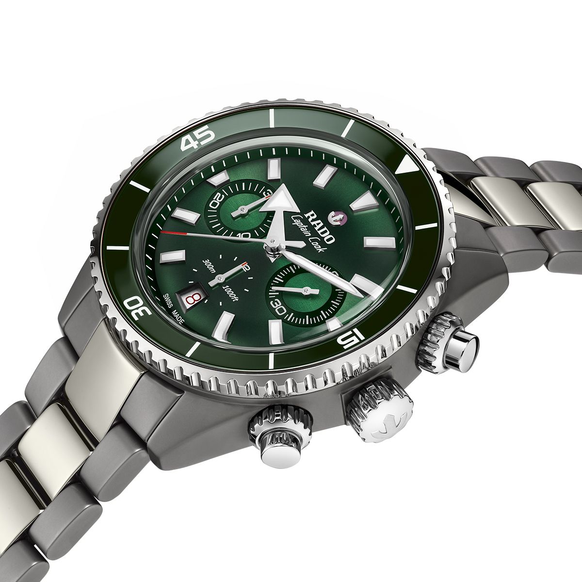 Rado Captain Cook XL High-Tech Ceramic Chronograph