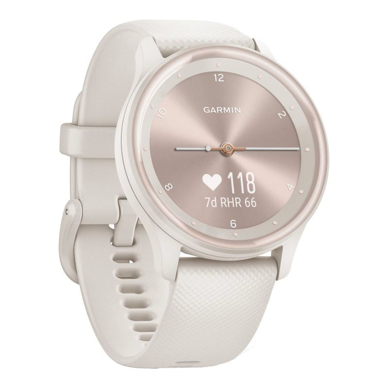 Garmin Vívomove Sport Hybrid Smartwatch Elfenbein / Perlgold