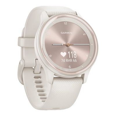 Garmin Vívomove Sport Hybrid Smartwatch Elfenbein / Perlgold