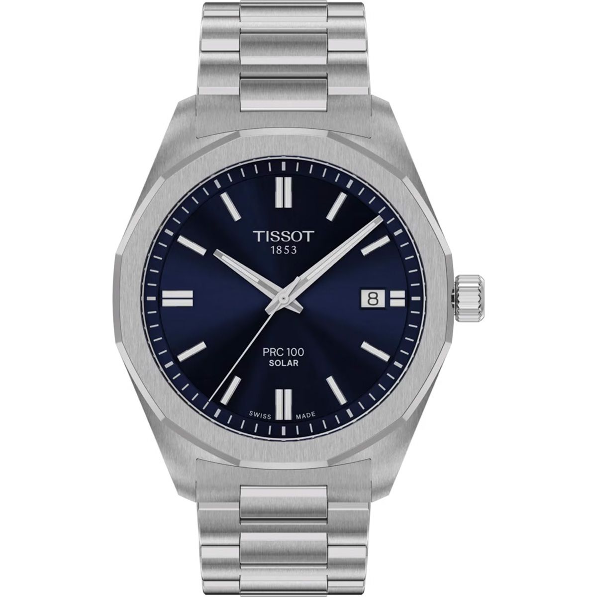 Tissot PRC 100 Solar Quarz 39mm Blau