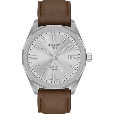 Tissot PRC 100 Solar Quarz 39mm Leder Braun Tissot PRC 100 Solar Quarz 39mm Leder Braun