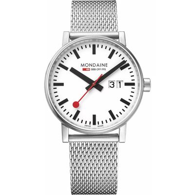 Mondaine Evo 2 Edelstahl Ø40mm