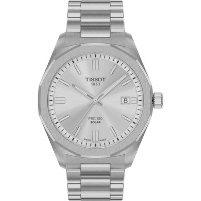 Tissot PRC 100 Solar Quarz 34mm Silber Tissot PRC 100 Solar Quarz 34mm Silber