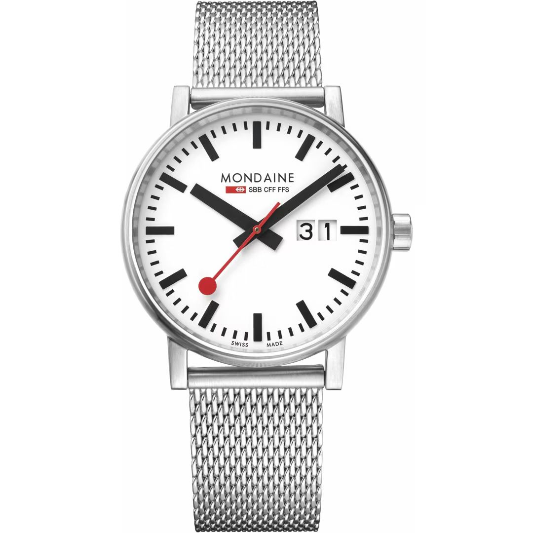 Mondaine Evo 2 Edelstahl Ø30mm Mondaine Evo 2 Edelstahl Ø30mm
