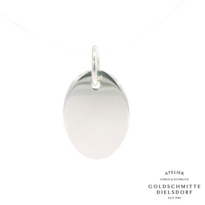 Anhänger Signum Ovalis in Silber 925