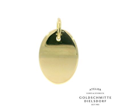 Anhänger Signum Ovalis in Silber 925