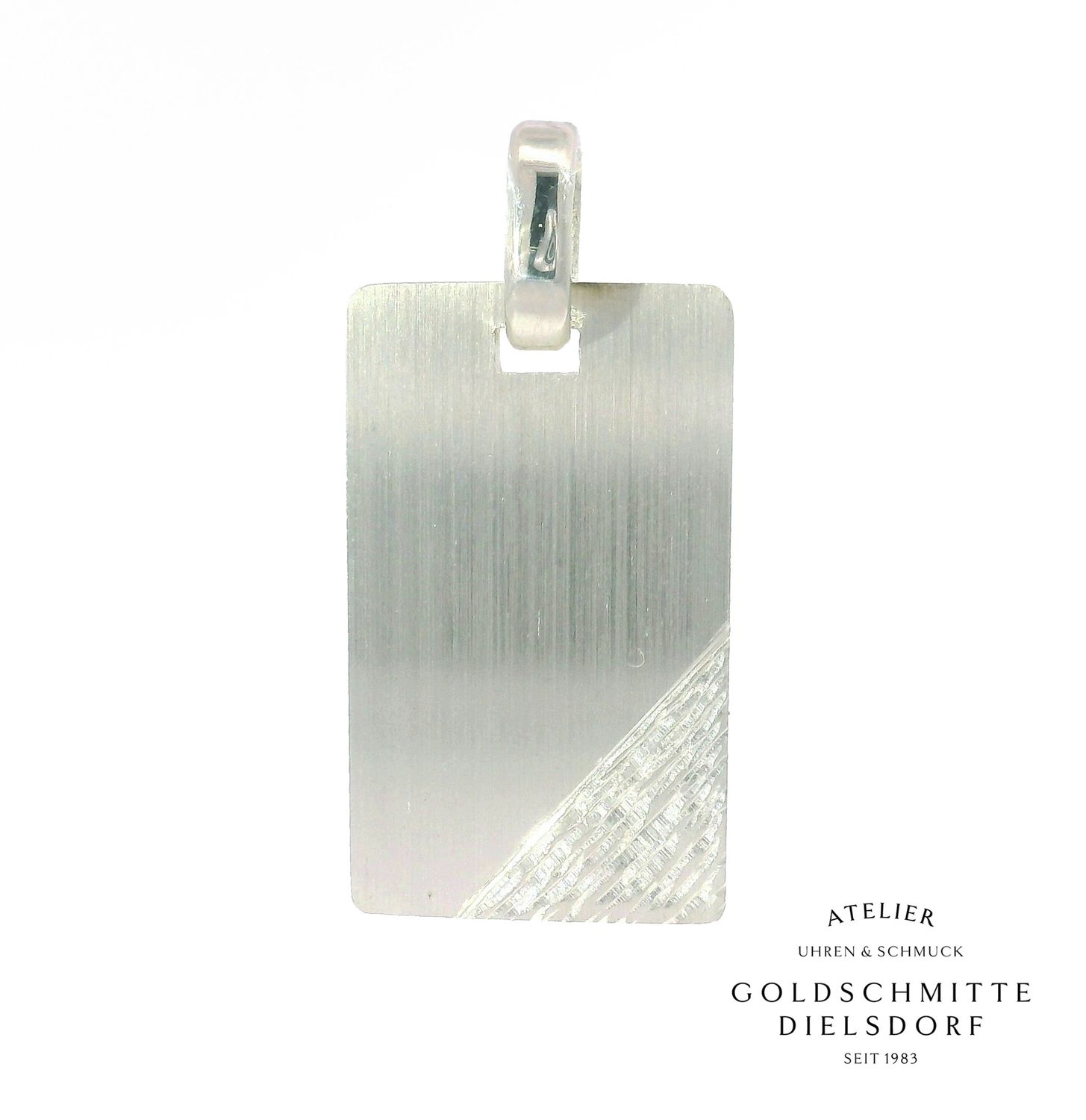 Anhänger Signum Recta in Gelbgold 750