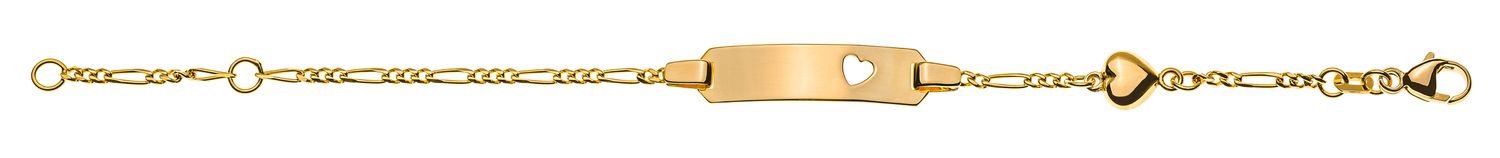 Bébé Bracelet Figaro Gelbgold 375