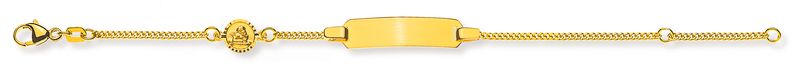 Bébé Bracelet Panzer Gelbgold 375 Bébé Bracelet Panzer Gelbgold 375