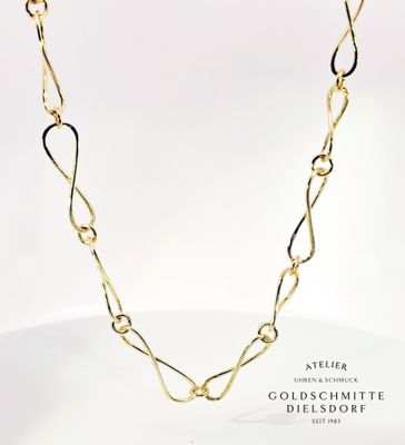 Fantasie-Collier in Gelbgold 750 – Infinity Design