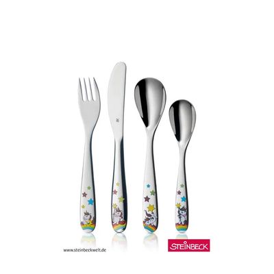 Einhorn 4 - teilig Kinderbesteck WMF