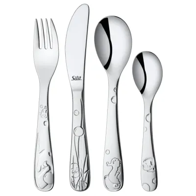 Aquarama 4 - teilig Kinderbesteck WMF Aquarama 4 - teilig Kinderbesteck WMF