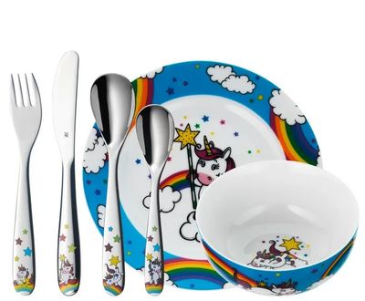 Einhorn 6 - teilig Kinderbesteck WMF