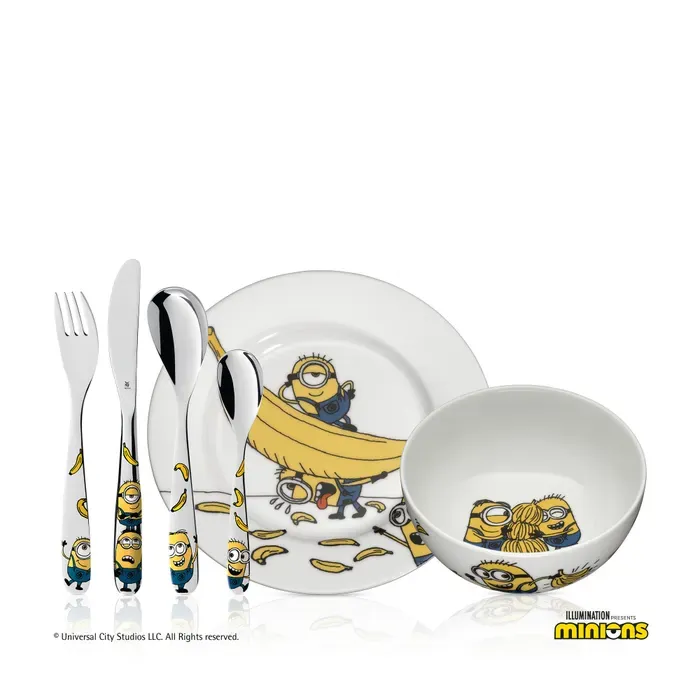 Minions 6 - teilig Kinderbesteck WMF