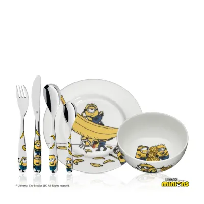 Minions 6 - teilig Kinderbesteck WMF Minions 6 - teilig Kinderbesteck WMF